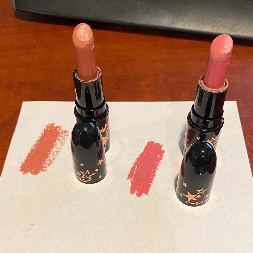 Mac mini once  upon the stars and jar of stars limited edition Lipstick Set